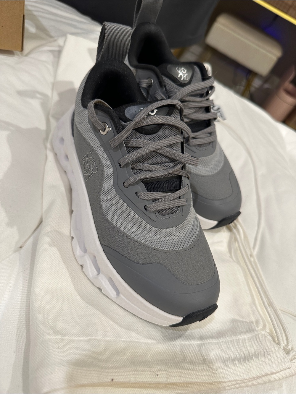 Loewe x on sneakers